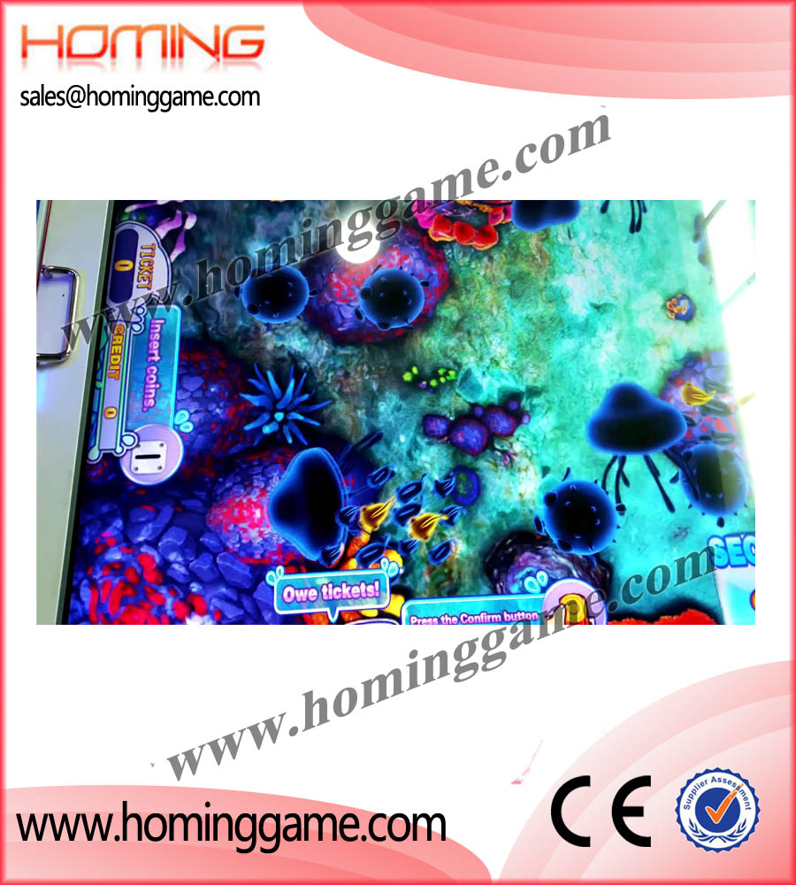 Specialize in manufacturing and supplying 2016 Go Fishing Kids Redemption Game Machine Best For FEC Center(6 Players or 2 Players),video redemption arcade game,Go fishing,harpoon lagoon,deep sea,treasure,crompton,pusher,coin pushers,redemption,game,games,shark,win,redemption machine,fishing game,fishing game machine,redemption ticket game machine,game machine,arcade game machine,coin operated game machine,amusement park game equipment,indoor game machine,FEC game machine,kids game equipment,slot machine,gaming machine,ticket redemption game machine,redemption ticket game machine.