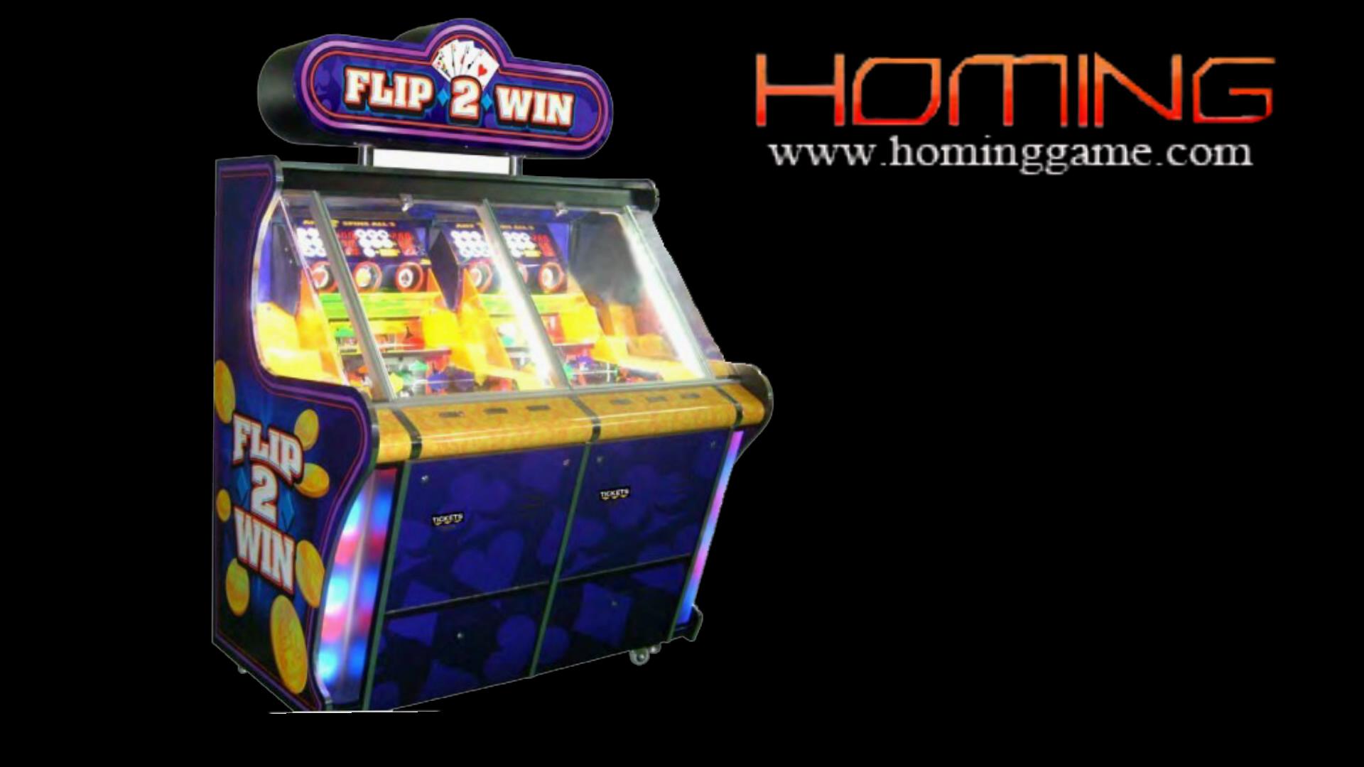 Amazing Flip 2 Win Arcade Coin Pusher Game Machine 2P token Puhser (2Ʊһ-sales@hominggame.com),flip 2 Win coin pusher game,flip 2 win token pusher arcade game machine,coin pusher game machine,token pusher game machine,game machine,coin operated game machine,arcade game machine,amusement park game machine,indoor game machine,entertainment game machine,indoor game machine,coin game machine,gaming machine