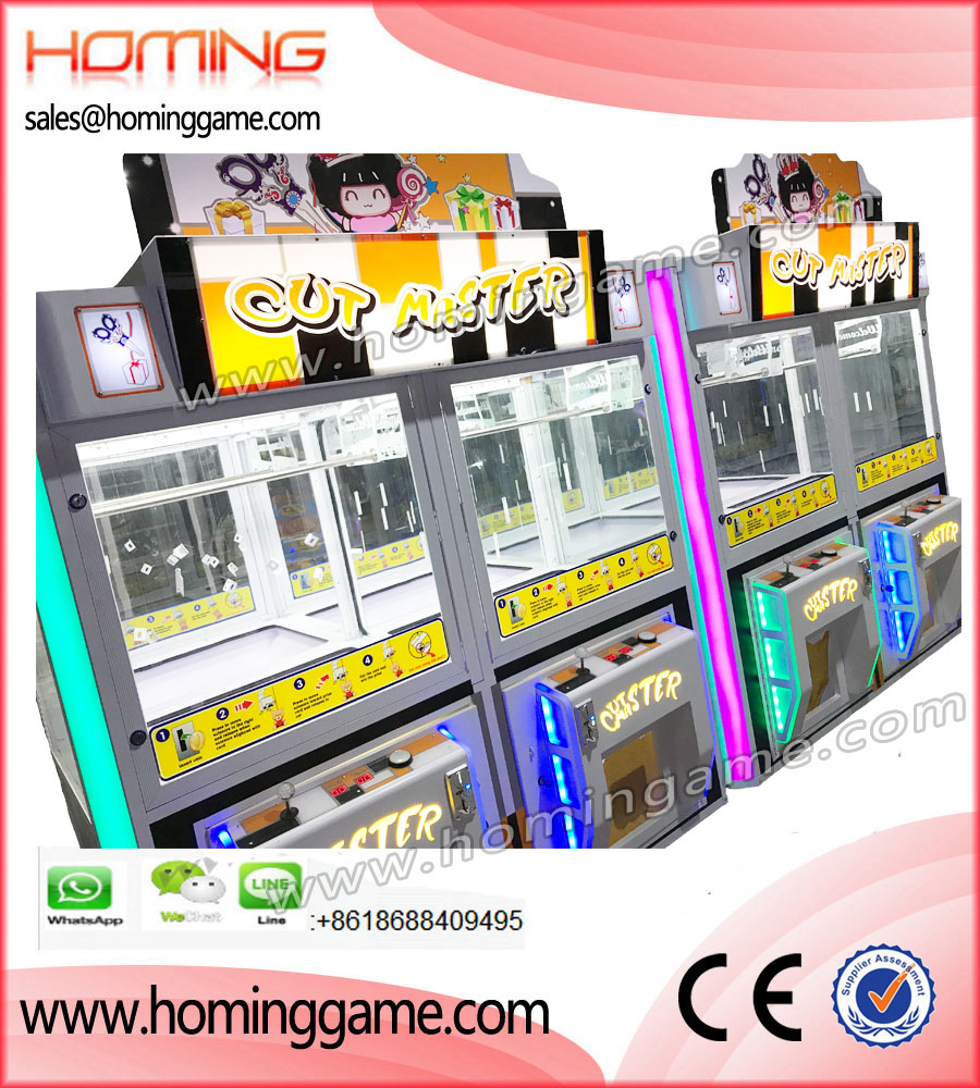 Luxury Double Barber Cutting Master Prize Game,Hot Prize Game,Barber Cut Prize Game,Barber cut,Cut Prize Game Machine,Cut String Prize Game,Cut Ur Prize Game Machine,Cut Master,Cutting Master prize arcade game machine,Game Machine,Arcade Game Machine,Coin Operated Game Machine,Prize Redemption Game Machine,Redeption Game Machine,Prize Machine,Indoor Game Machine,Prize Vending Machine,Vending Machine,Family Entertainment Game,Entertainment Game,Gaming Machine