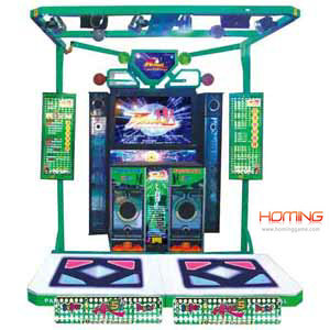 Crazy and stimulate dancing game machine Dancer 5,Drum and Dance Machine