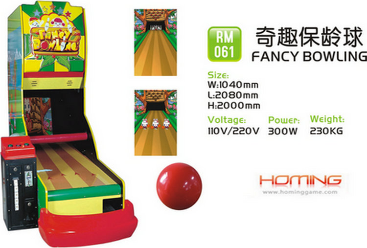 Fancy Bowling redemption game machine,bowling arcade video game machine