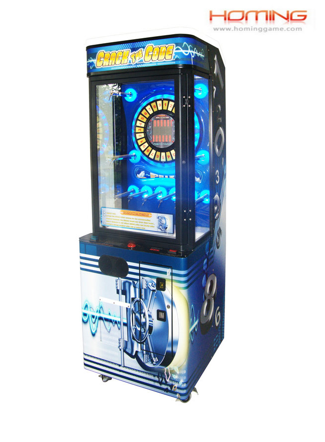 Crack the code prize game machine,arcade game machine,amusment park game machine,game equipment,games