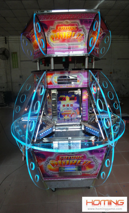 Future World Coin pusher game machine,coin pusher game machine,arcade coin pusher game machine,prize machines quarter coin pusher,full size penny pushers,amusement machines