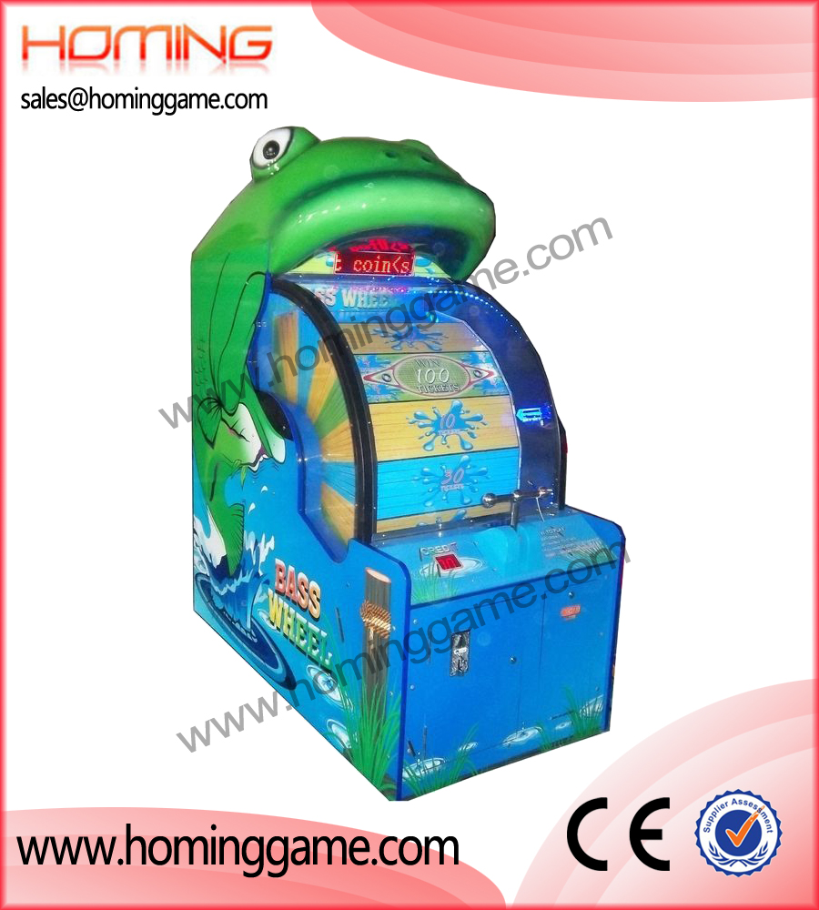 bass wheel redemption game machine,game machine,arcade game machine,coin operated game machine,game equipment,indoor game machine