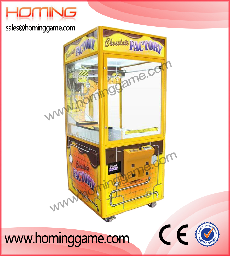 chocolate crane machine,prize game machine,prize vending machine,game machine,arcade game machine,coin operated game machine,amusement machine,amusement equipment,amusement game machine