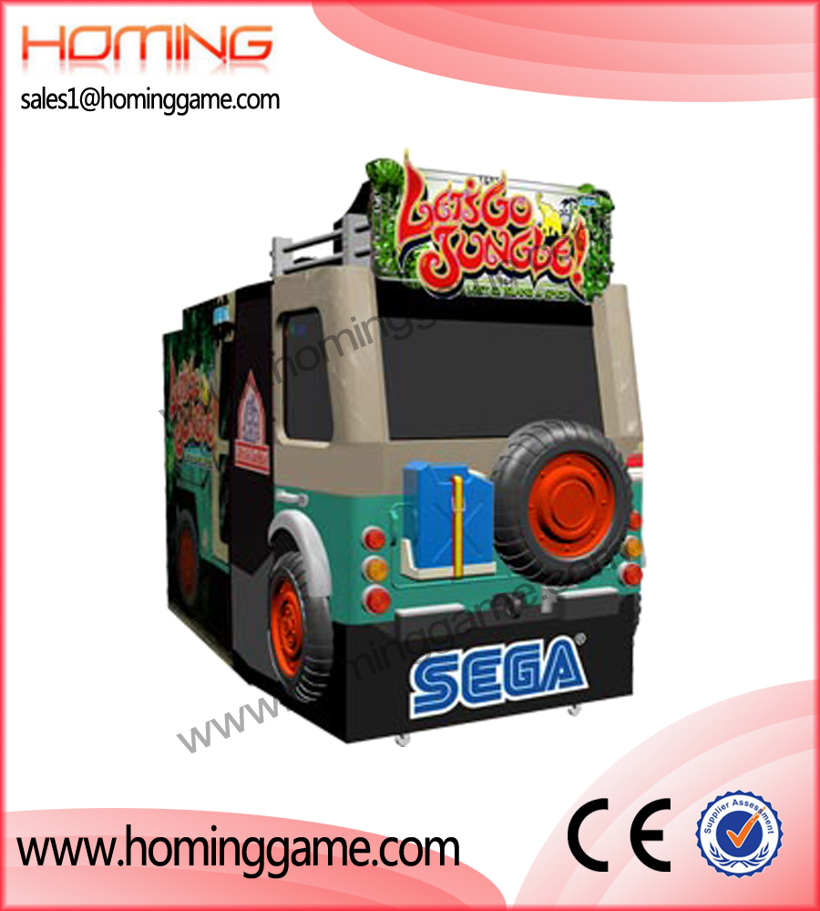 Let's Go Jungle game machine,simulator game machine,arcade video game machine,game machine,arcade game machine,coin  operated game machine,amsuement machine,amusement game equipment,indoor game machine
