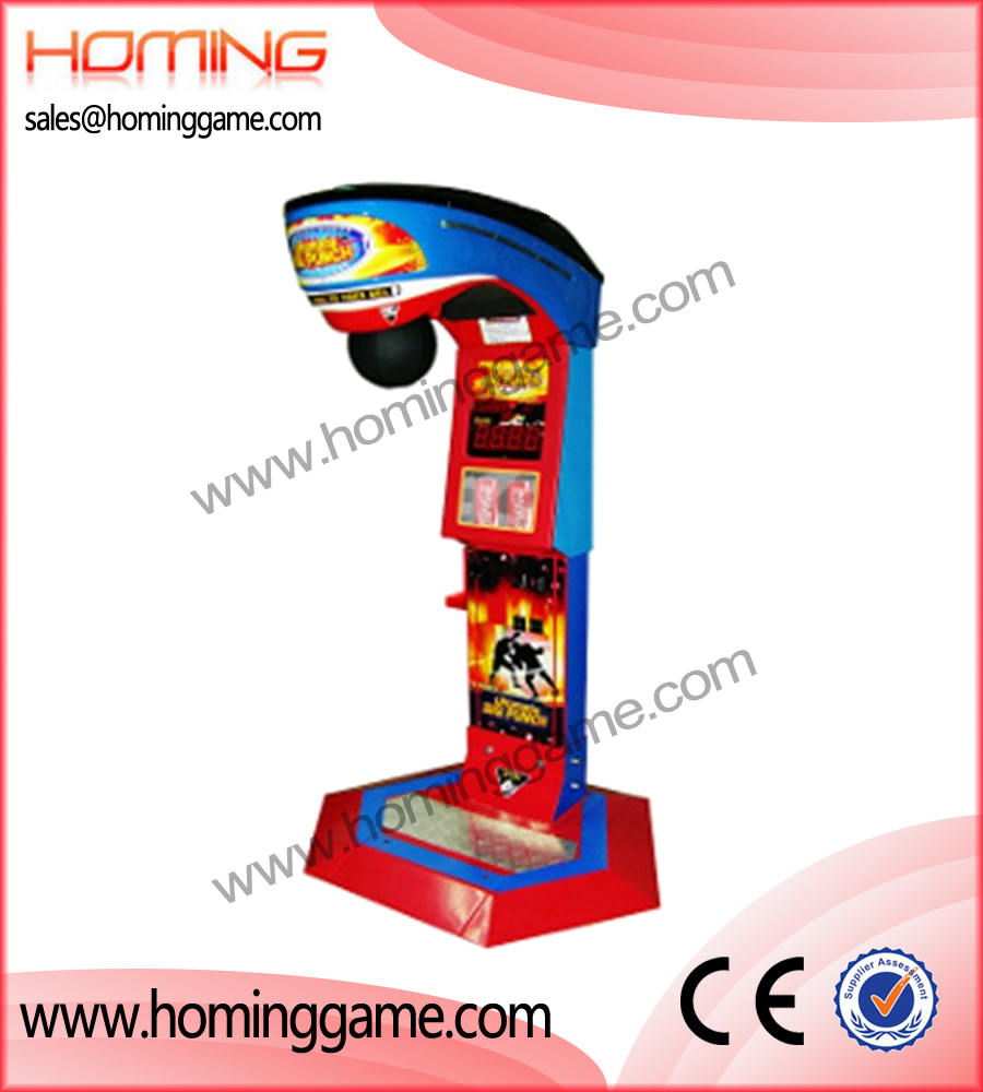 Ultimate Big punch game machine,boxing game machine,game machine,arcade game machine,coin operated game machine,game equipment,amusement machine,amusement game equipment