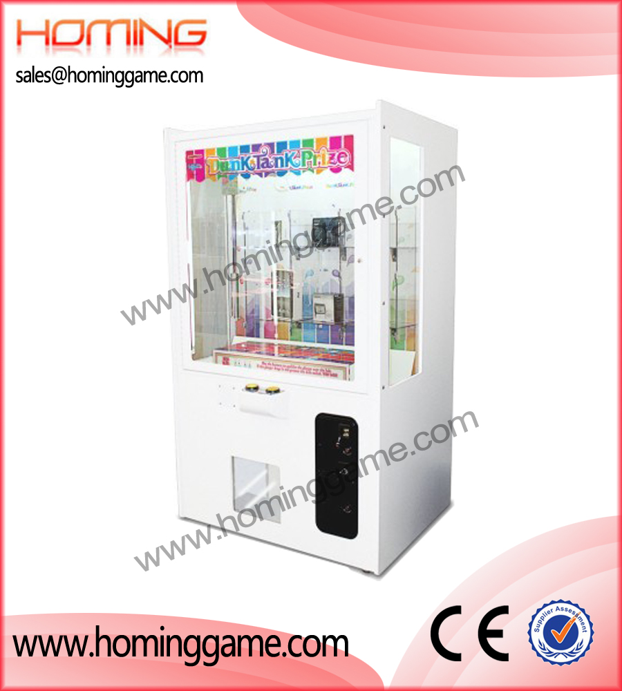 dunk tank prize game machine,gift game machine,prize vending game machine,coin operated prize game machine,game machine,arcade game machine,amusement machine,amusement game machine,amusement game equipment,electrical slot game machine