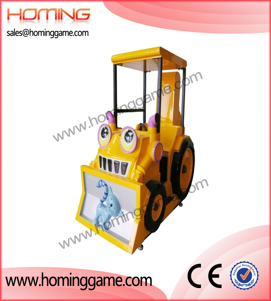 Bulldozer kiddie rides,coin operated kiddie rides,game machine,arcade game machine,indoor game mahcine,amusement equipment,amusement machine,amusement game equipment