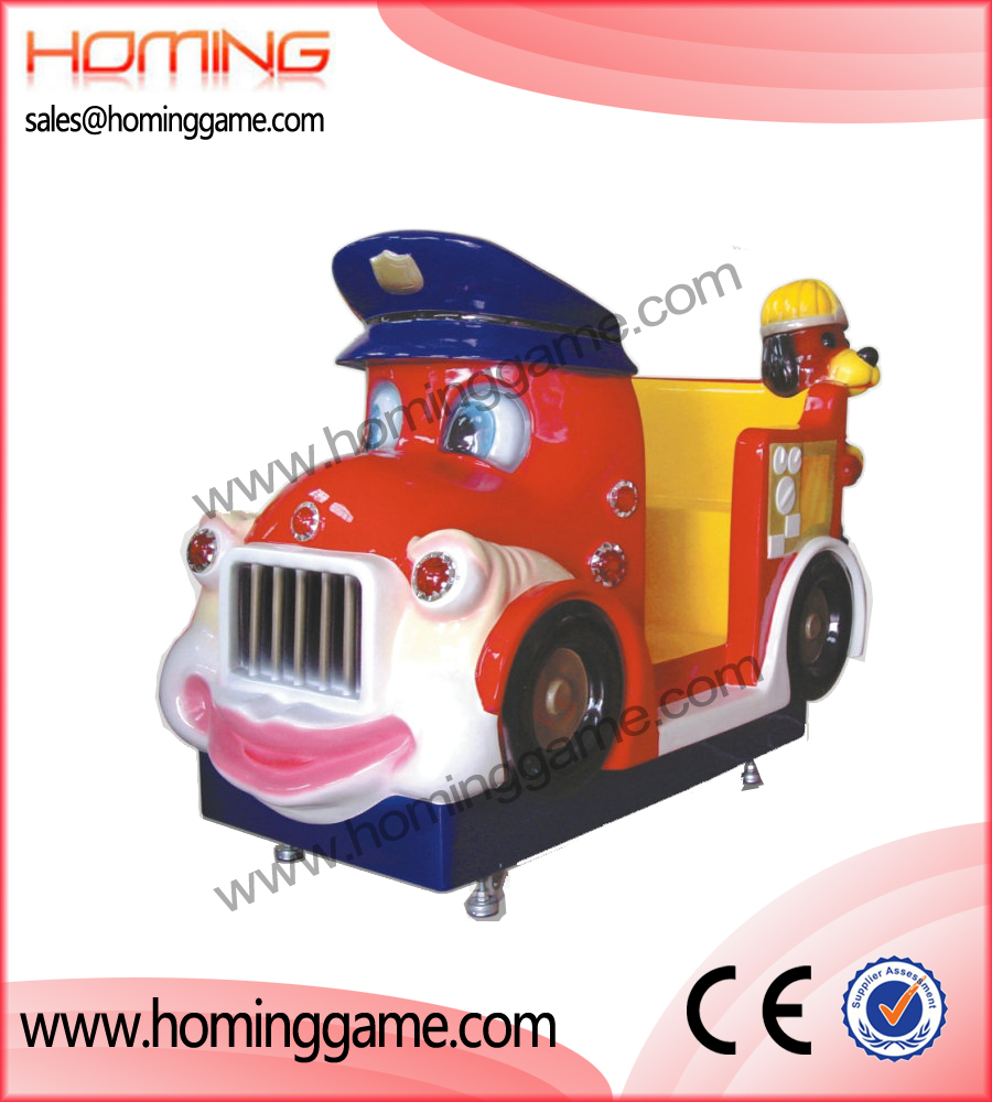 Fire Engine kiddie rides,game machine,arcade game machine,coin operated game machine,game equipment,amusement machine,indoor game machine,indoor game equipment