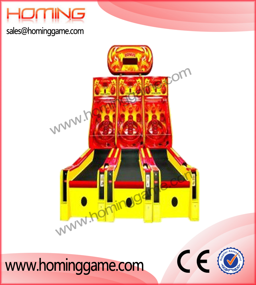 ghost bowling game machine,game machine,arcade game machine,coin operated game machine,game equipment,amusement machine