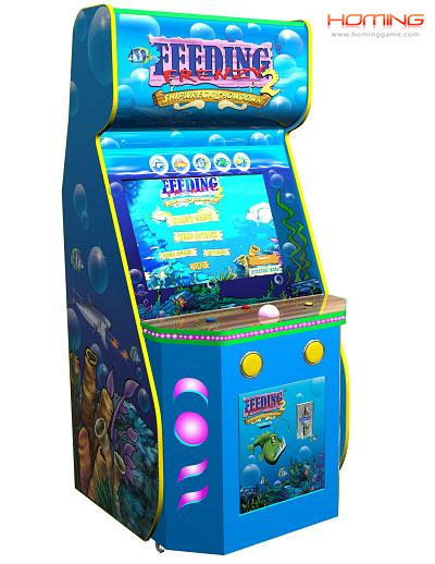 frenzy feeding fish game machine,feeding fish redemption game machine,arcade redemption game machine,game machine,game equipment,indoor game equipment,arcade game machine,coin operated game machine