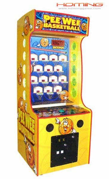 PeeWee Basketball arcade game machine,PeeWee Basketball redemption game machine,game machine,coin operated game machine,game equipment,amusement kiddie game zone game machine