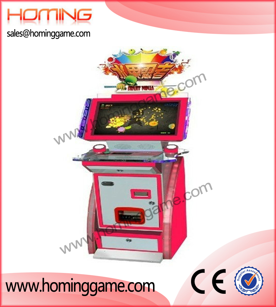 fruit ninja slice an apple game machine,coin operated game machine,game machine,arcade game machine,game equipment,slice apple game machine