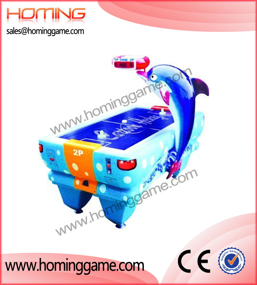 Dolphin air hockey redemption game machine,game machine,arcade game machine,coin operated game machine,amusement game equipment,amusement machine,coin machines,electrical slot game machine