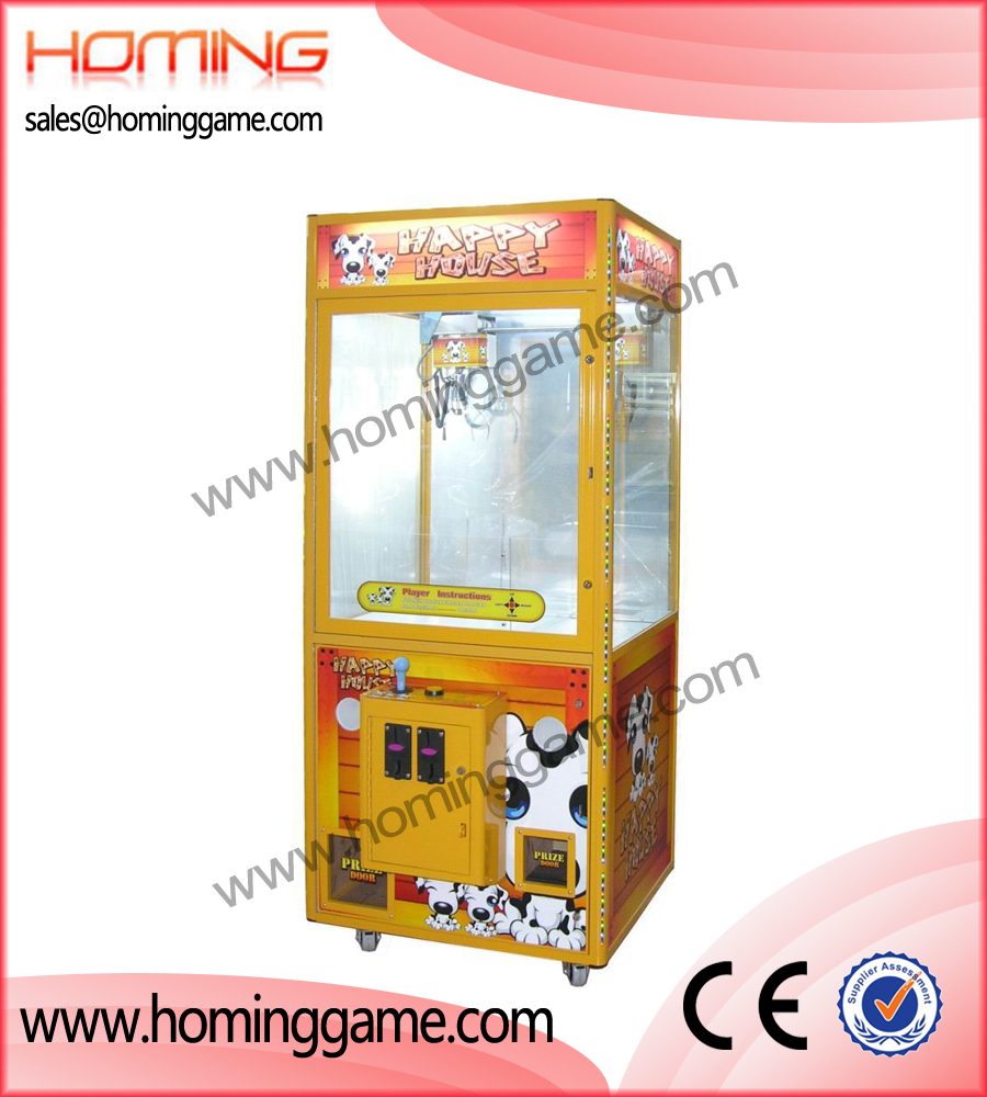 31'happy house crane machine,game machine,arcade game machine,coin operated game machine,amusement game equipment,game equipment,electrical slot game machine,arcade games