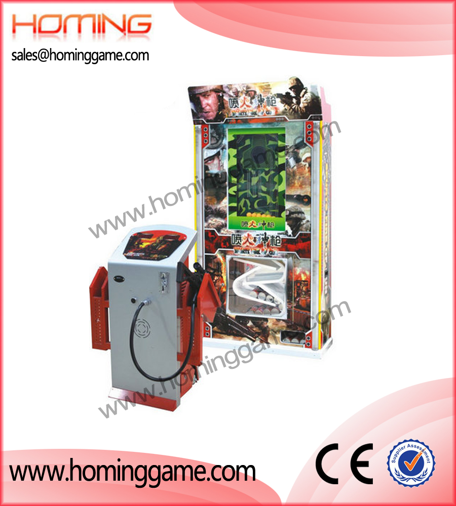 Fast Gun shooting(Outfit Coca Cola),game machine,arcade game machine,amusement game equipment,indoor game machine,arcade games