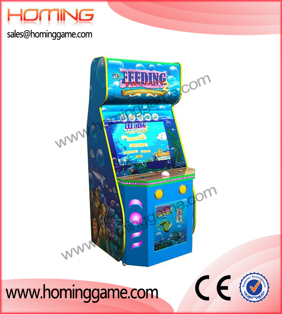 frenzy feeding fish game machine,feeding fish redemption game machine,arcade redemption game machine,game machine,game equipment,indoor game equipment,arcade game machine,coin operated game machine