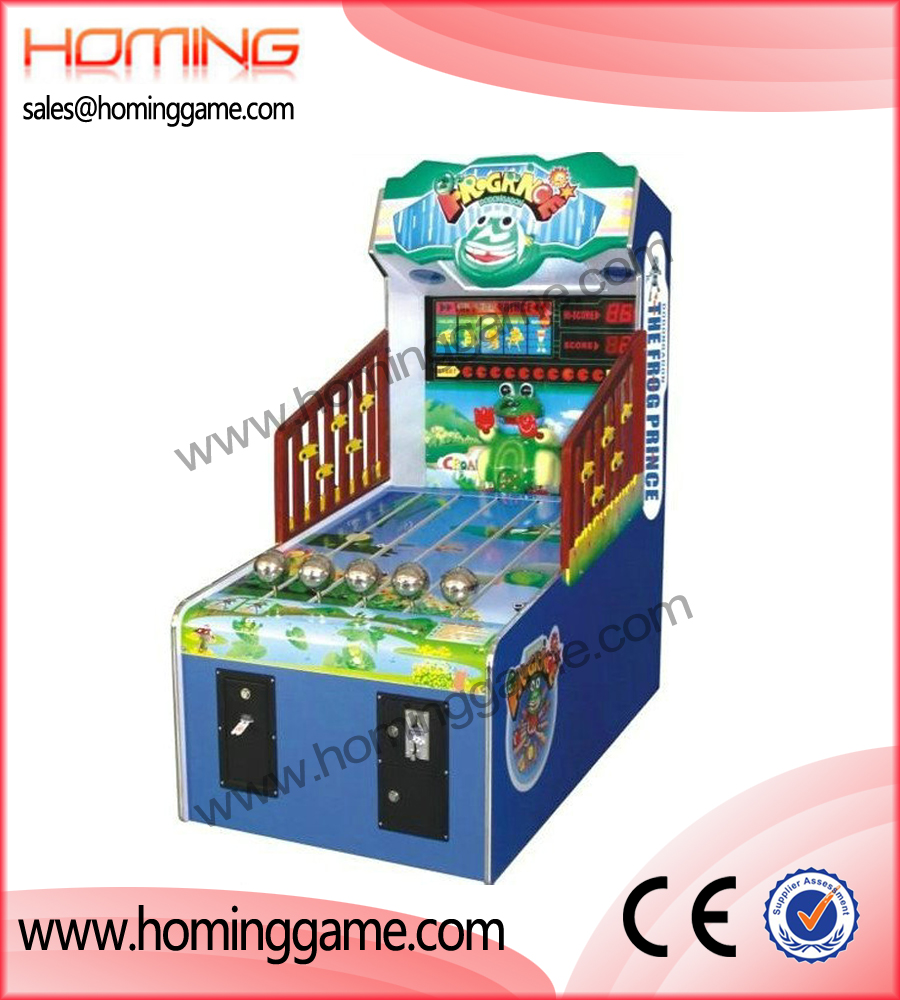 Frog Prince redemption game machine,game machine,arcade game machine,coin operated game machine,amusement equipment,amusement game machine,amusement machine,indoor game machine,redemption game machine